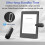 Wireless Page Turner Remote Control E-Book Clicker for Ereaders Tablet Camera 4