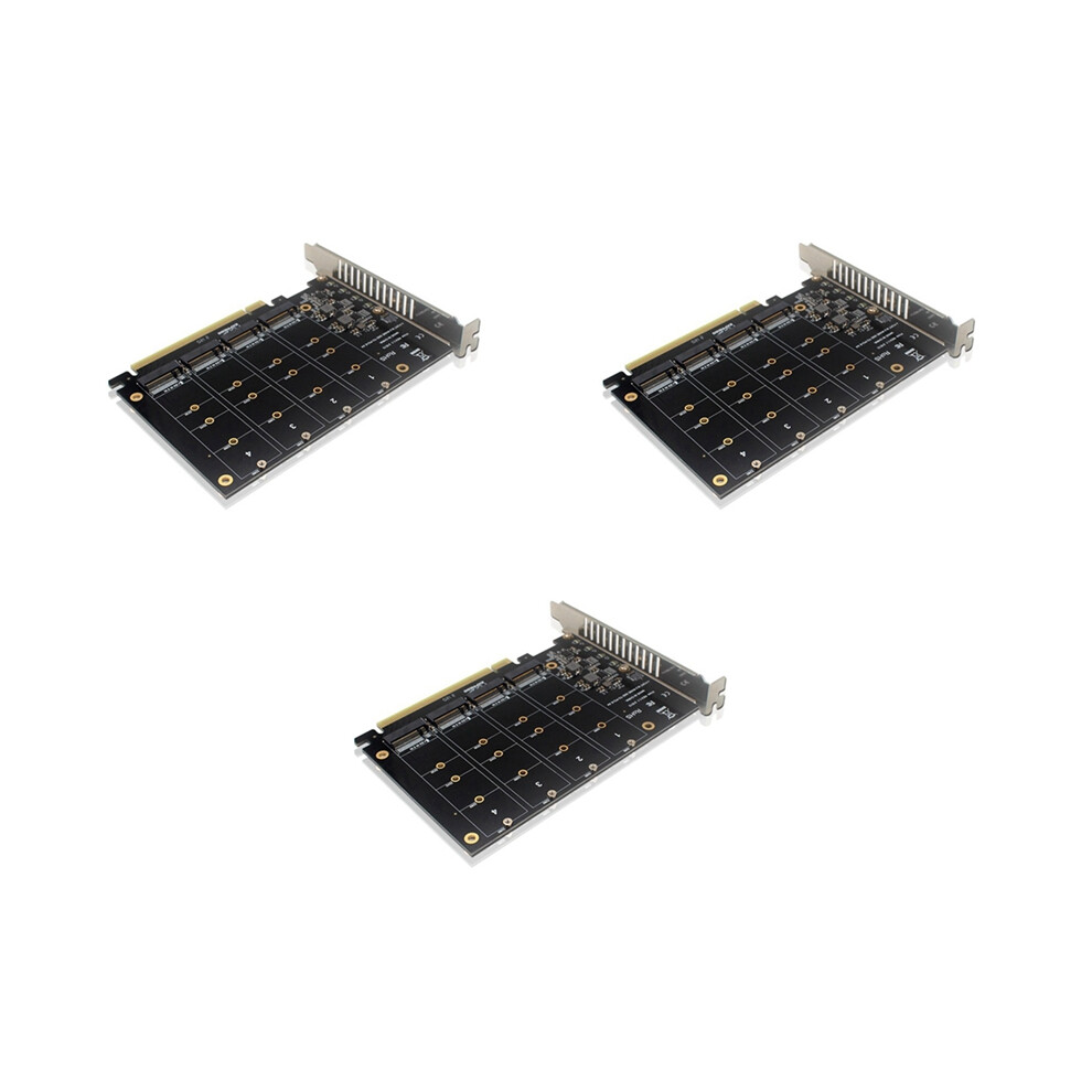 3X Ph44 Nvme 4-Disk Array Card Pcie Signal Split 4851161924812