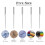 100PCS Sewing Machine Needles Regular Point Needle for Singer , Assorted Size 65/9, 75/11, 90/14, 100/16, 110/18 7