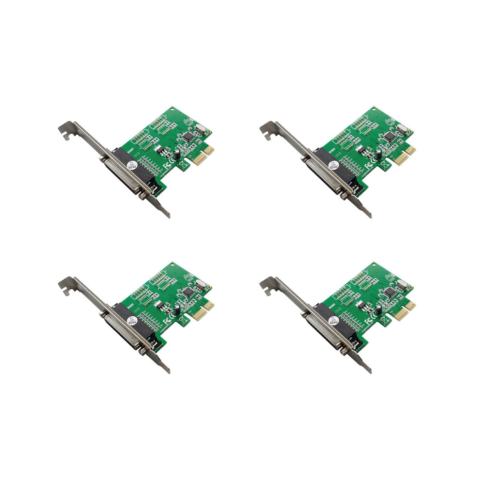 4X ST38 PCIe X1 CH382L DB-25 Pin Industrial for Print Terminal Multi-Function Convenient Expansion Card-image-OPC-PGDRPTJ-NEW