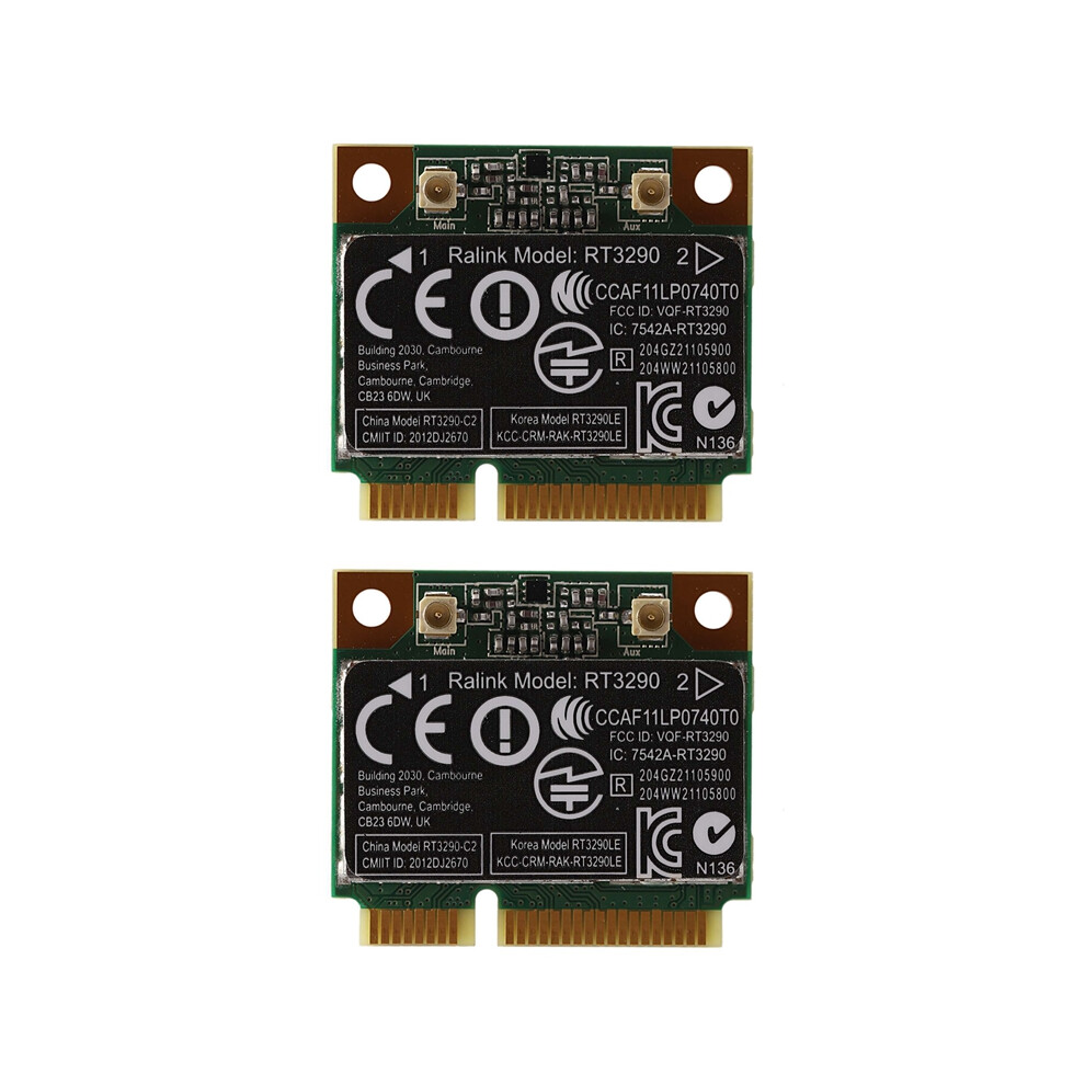 2X 150Mbps 2.4Ghz Rt3290 802.11B/G Wireless Wlan Wifi + Bluetooth Bt 3.0 Pci-E Card For Cq58 M6 4445S Dv4 4851161926939