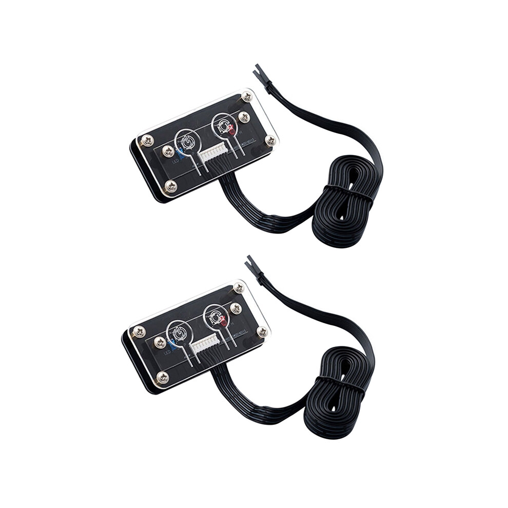 2X Desktop Computer Switch External Power Button+Restart Button Pc Case Supply 4851161927158