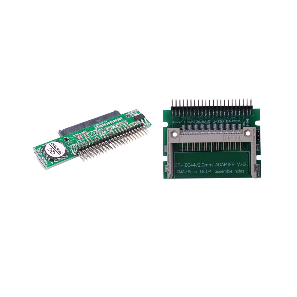 Ide 44 Pin Male To Compact Flash Adapter & 7+15 Sata Ssd Hdd Female 2.5 Inch 44Pin 4851161928094