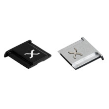 2x for X-T4 X-T3 X-T2 X-T30 X-T20 X-E3 X-E2 X-PRO3 X- X30 X10 Hot Shoe Embedded Flash Black & Silver