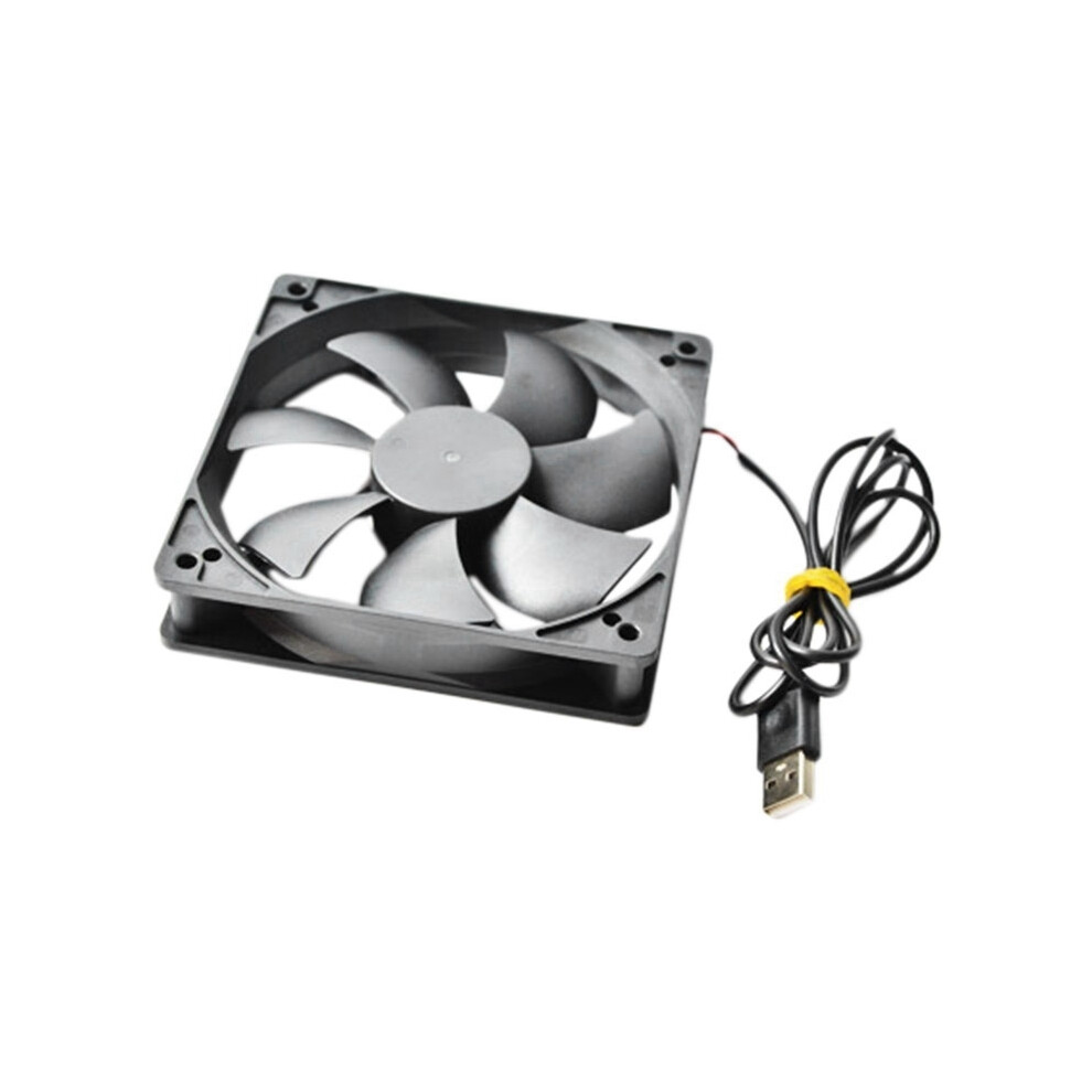 Router Cooling Fan,Diy Pc Cooler Tv Box Wireless Silent Quiet Dc 5V Usb Power 120Mm Fan(Standard Edition) 4851161928414