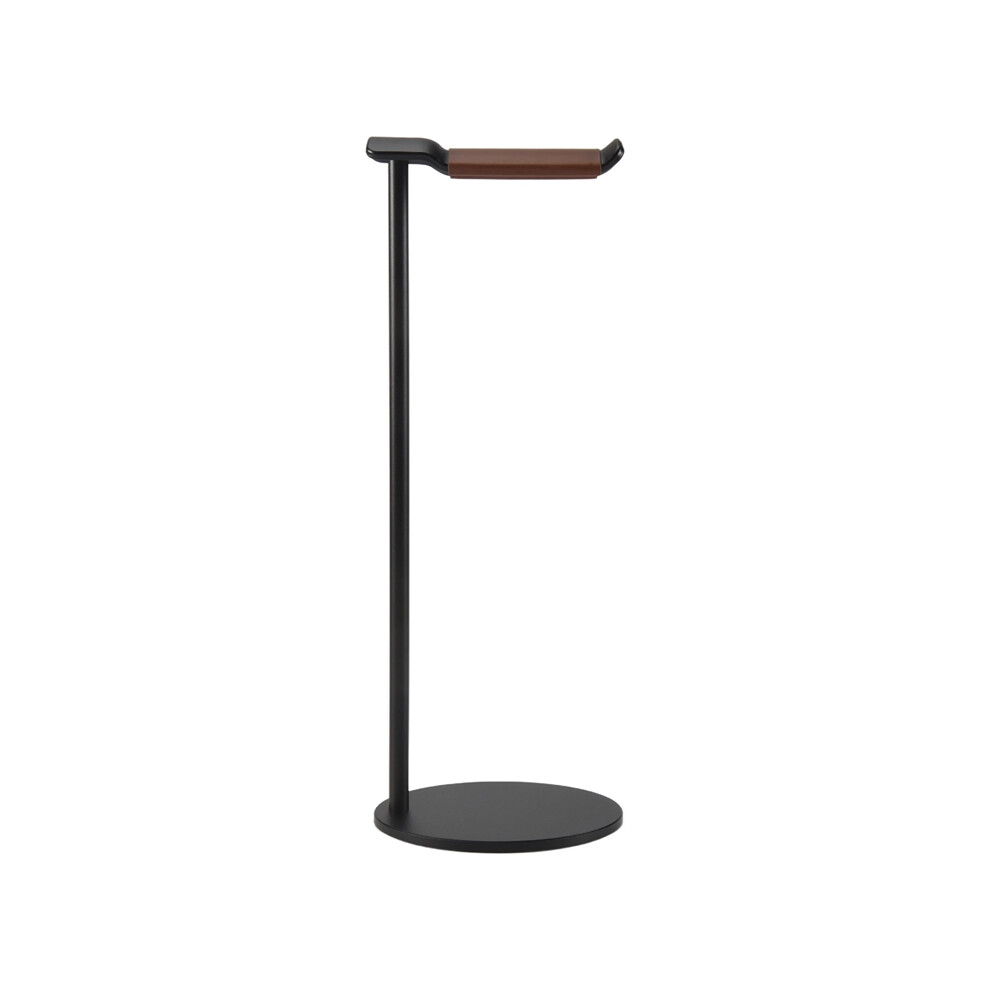 Curved Headphone Stand Rack Sturdy Metal Gaming Headset Earphone Holder Hanger With Solid Base For Table Desk Display,A Black 4851161928605