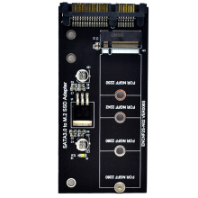 NGFF M.2 Adapter M2 SATA3 Raiser to SATA SSD Expansion Card B Key Suppor 30/42/60/80mm