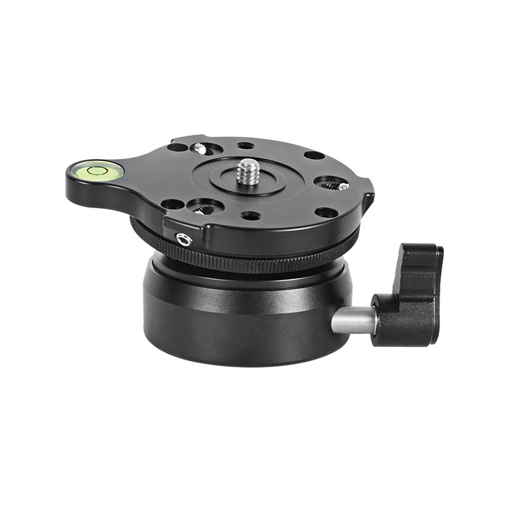 Dy-60N Tripod Leveling Base Adjusting Plate With Bubble Level For Dslr Camera 4851161928742