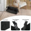 Guitar Stand Carrying Case for Basics Folding A-Shape Frame with Shoulder Strap Storage Bag Protective 7