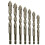 Four-Flute Sawtooth Eccentric Drill Bit, Four Edged Serrated Drill, Bit 1