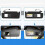For Golf 7 Sports Van MK7 B8 CC E-Golf Car Front Sun Visor Panel with Makeup Mirror Left 3