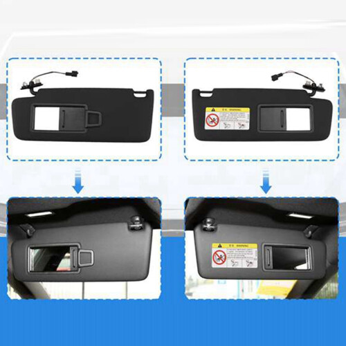 For Golf 7 Sports Van MK7 B8 CC E-Golf Car Front Sun Visor Panel with Makeup Mirror Right 2