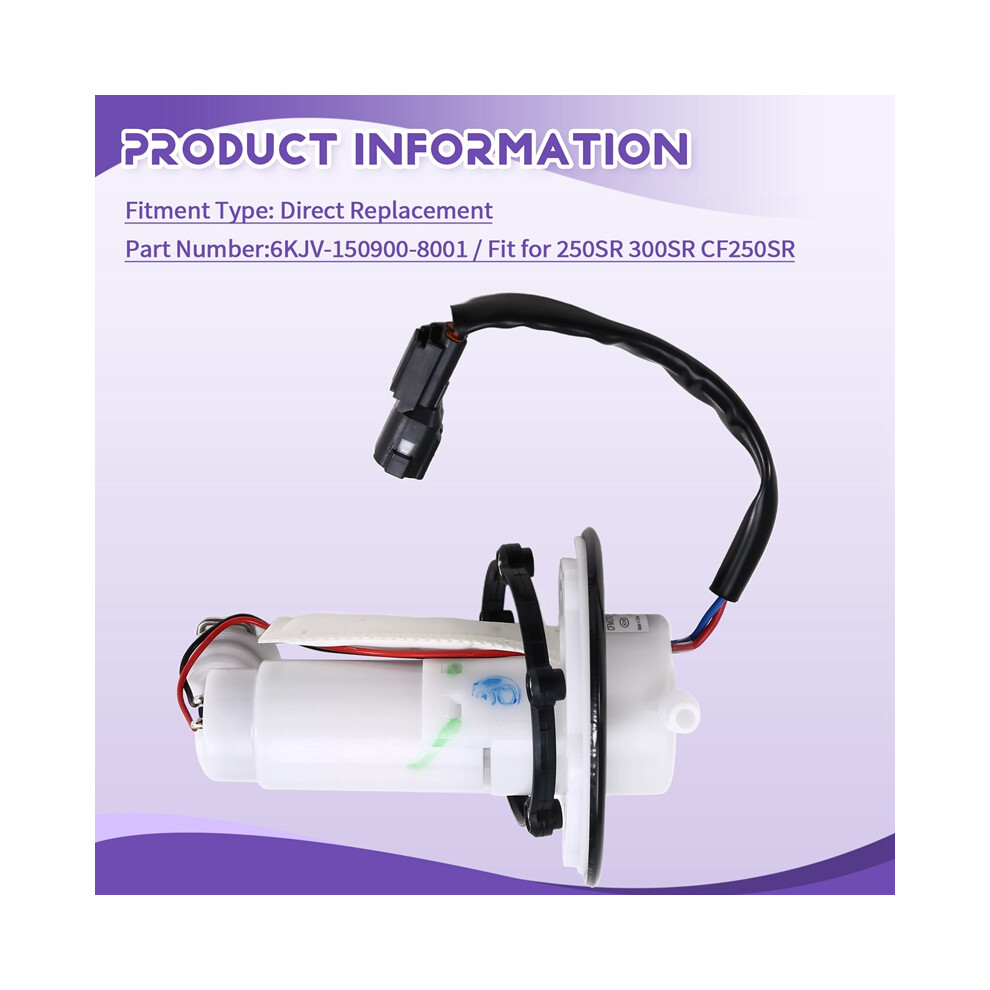 For 250Sr 300Sr Cf250sr Motorcycle Gasoline Pump Fuel Tank 4851161937911