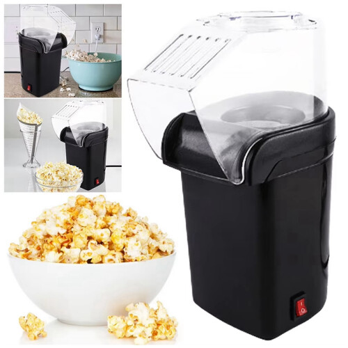 Popcorn Machine Automatic Electromechanical Small Home Kitchen Mini EU Plug 2