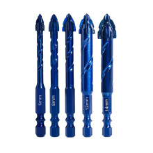 High Hardness Eccentric Drill Precision Drilling 6/8/10/12/14mm Glass Tile Ceramic Punching Rock Slab Bit Cutting
