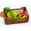 Dolls House Mixed Fruit Selection In A Plastic Crate Miniature F4 1