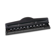 11 Hole Punch Ring Album Paper Cutter Adjustable A4 Puncher Scrapbooking DIY Tools Office Binding Supplies