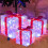 Christmas Light Gift Box LED Decorations Tree Home Lawn C 11