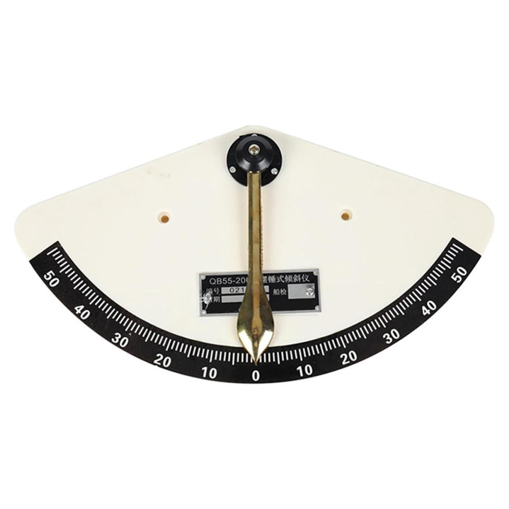 55-Degree Swing Pendulum Tilt With Accurate Scales Ship Inclinometer For Lifeboats 4851161994235