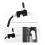 Coffeeware Coffee Makers Pour over Kettle Gooseneck Drip Flow Control Valve Accessaries Black 4