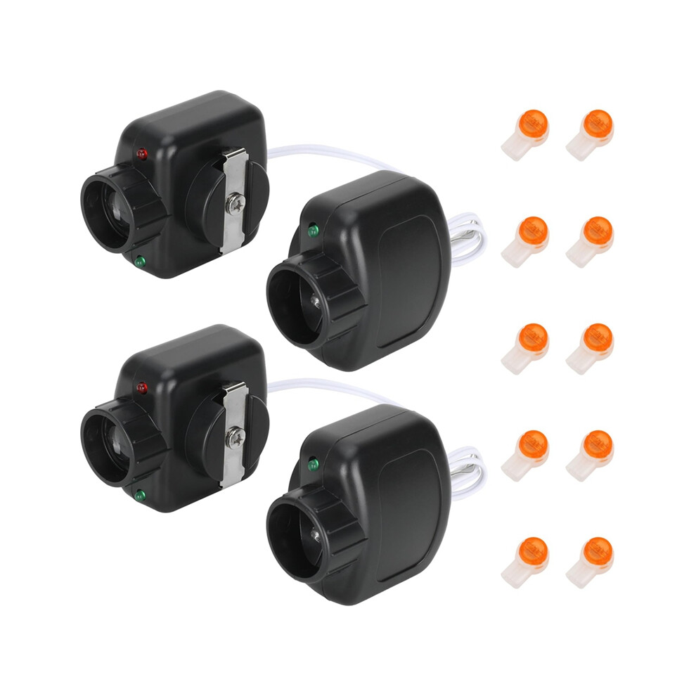 2Set For Linear Garage Door Opener Sensors Beam Eyes Kit,For Hae00002 Lso50 Ldo33 Ldo50 4851161946845