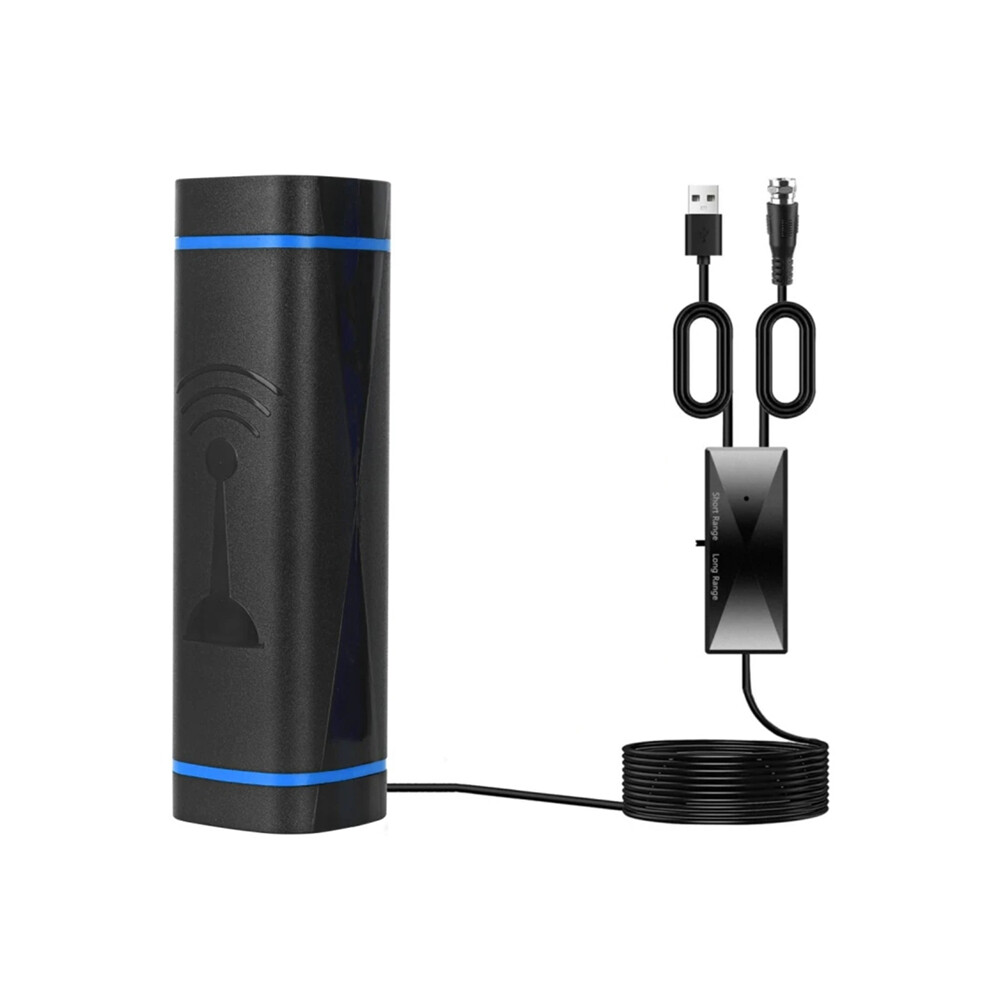 1200+ Miles TV Antenna, HD Digital Antenna Indoor with Signal Booster, for Smart and All Older TV4K 1080p