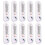 Indoor Thermometer Hygrometer Pointer Wall Vertical Red Water Long White Bar Hanging 4