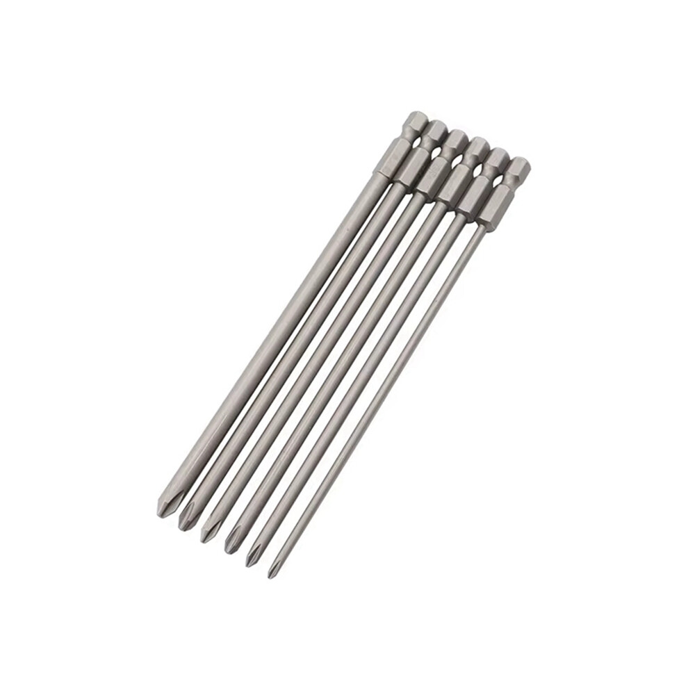 6Pcs 150Mm Screwdriver Bits With Magnetic Slotted Professional Screw Hand Tools 4851161953447