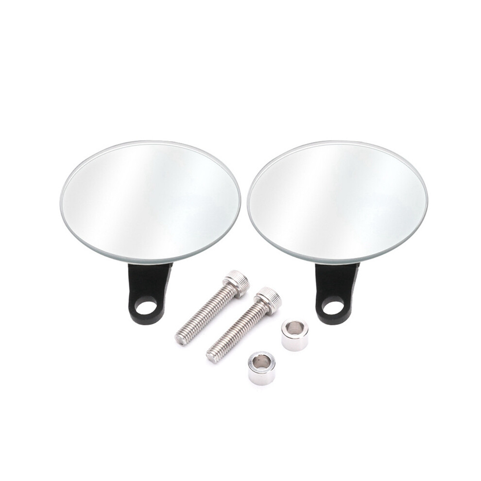 Motorcycle Rimless Mini Rearview Mirror For Mt-07 Mt-09 Tracer Xsr700 Xsr900 Modified Wide Angle Round 4851161953942