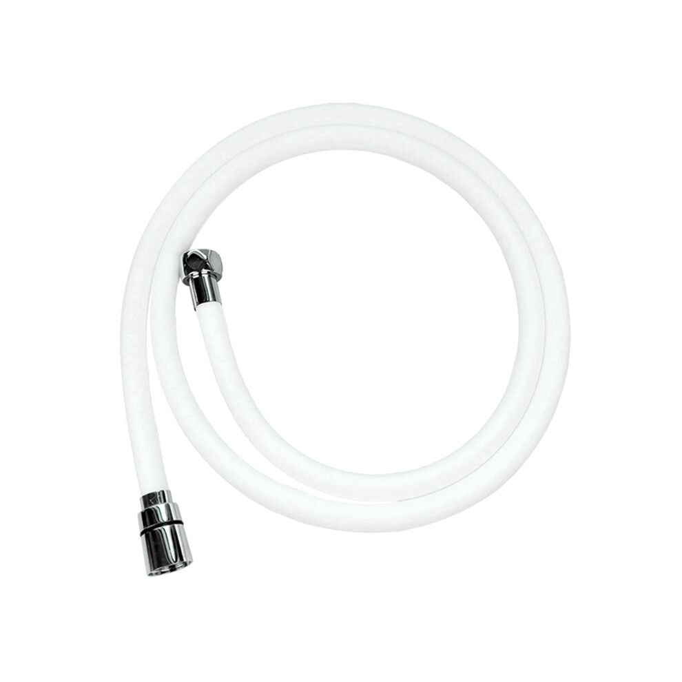 Flexible Shower Hose Silicone 1.5M Adjustable Angle, Available In Chrome, Brushed, White And Gold. 4851161956127