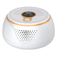 Odor Remover Machine for Smoke Smell, Mini Round Air Purifier, Wireless Portable Eliminator Freshener