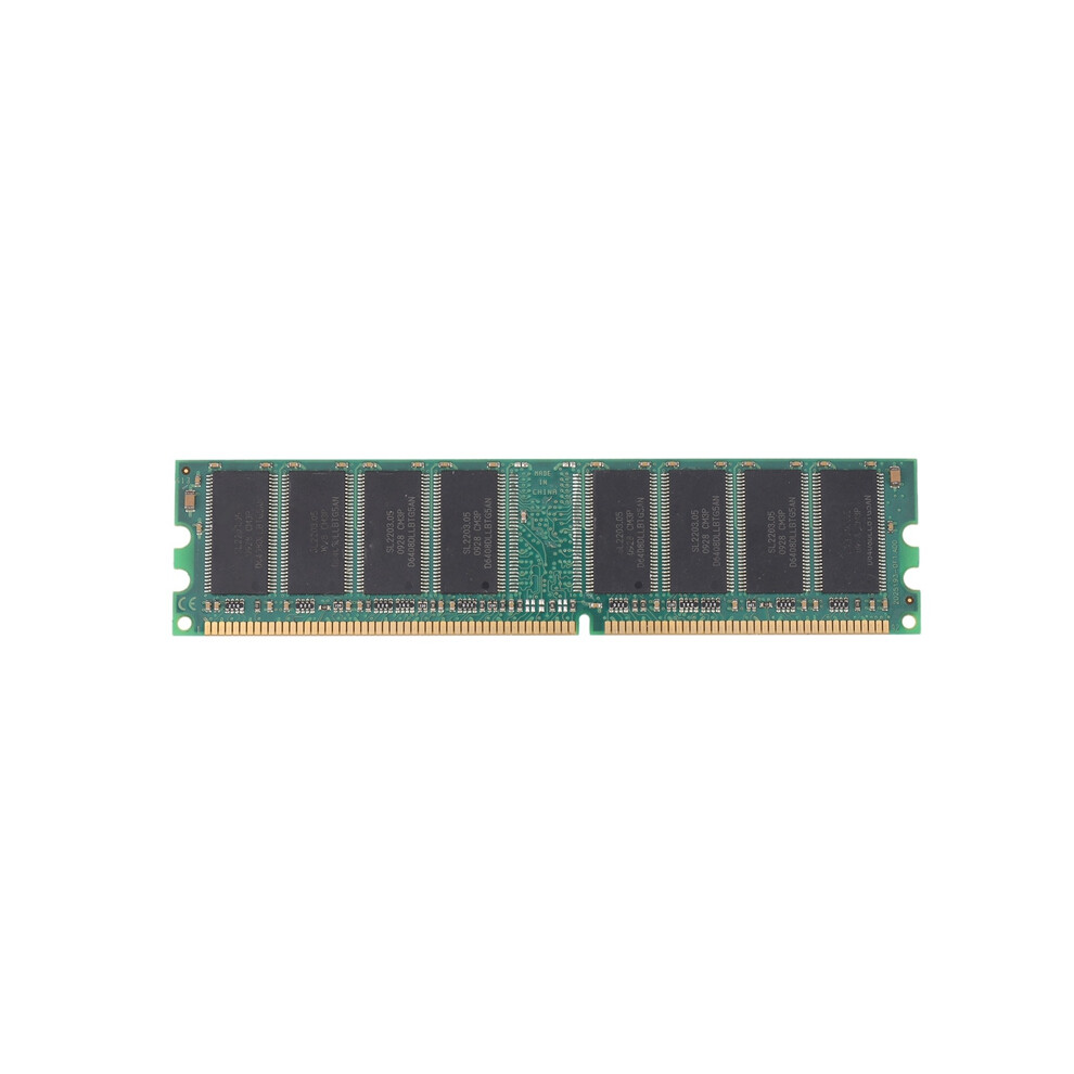 Xiede Desktop Pc Memory Ram Module Ddr 400 1Gb Pc-3200 Ddr1 184Pin Dimm 400Mhz X001 Green 4851161957414