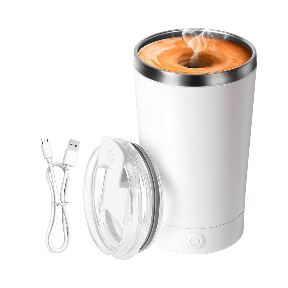 Electric Stirring Coffee Mug,Self Mixing Mug400ML StainlessSteel Automatic Mixer Cup Suitable for Coffee,Milk,A-image-OPC-PGDRWMQ-NEW