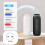 300m³ Wall Plug Aroma Diffuser with Sensor Night Light Smart Bluetooth App Fragrance EU A 3