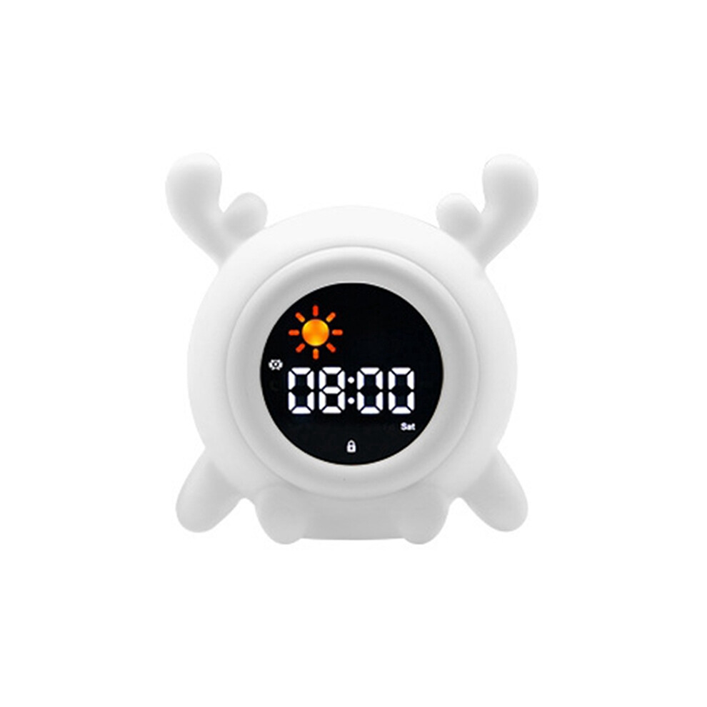 Kids Sleep Training Alarm Clock With Night Timer, And Memory Function, Ideal For Toddlers Children Light Tlily