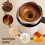 Automatic Magnetic Stirring Coffee Mug, Self-Stirring Mug with Temperature Battery LCD, Rechargeable A 7