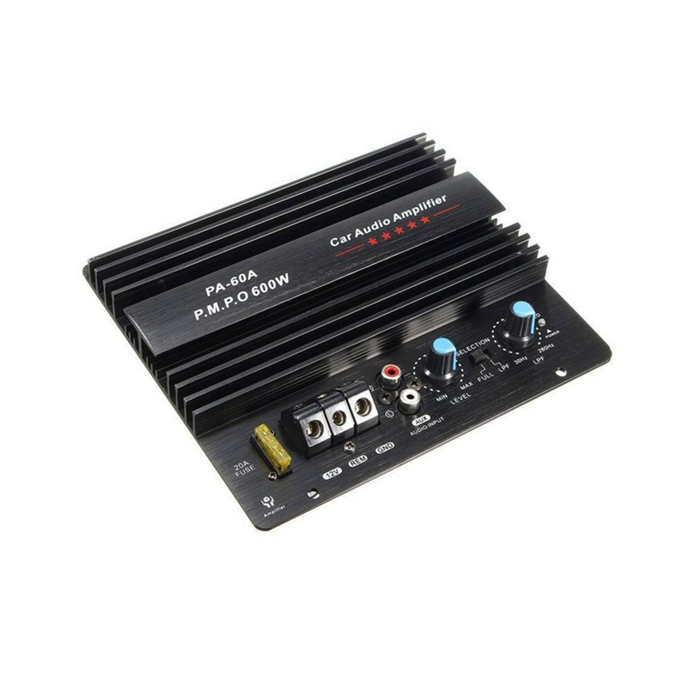 Photos - Car Amplifier PA-60A12v  Board High Power Audio Subwoofer 12v 600W