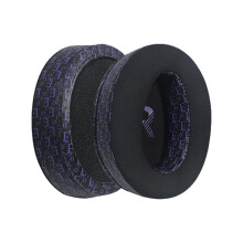 Ice Feel Ear Pad WH-CH700N ZX770BN Headphone Cushions Enhancing Aesthetics with Stylish Print,Black-