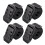 Ayaport Utility-stropper med sp?nde 48"""" Quick-Release Justerbare Nylonstropper Sort 4 Pack 2