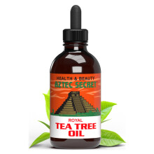 Aztec Secret - Óleo de Tea Tree - 100% Puro - 4 OZ - Hidratante Profundo para Cabelo e Pele - 1 embalagem