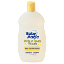 Baby Magic Gel Douche et Corps 16,5 Onces Parfum Poudré (488ml)