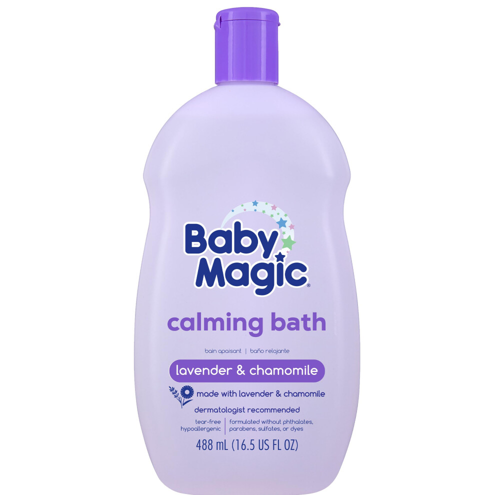 ???? ?A?E?A Lavender Baby Magic Calming Baby Bath |9Oz | & Chamomile | Tear-Free Free Of Parabens Phthalates Sulfates And Dyes