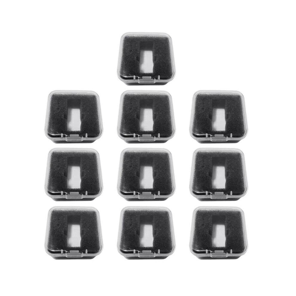 10Pcs Turntable Stylus Display Case - Holder For Record Players, Phonograph Needle Storage 4851161971380