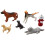 BACHMANN Bachmann Trains - FIGURES - DOGS with FIRE HYDRANT (6pcs/pk) - O Scale 1