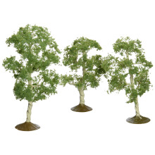 Vlaky Bachmann - SCENE SCAPES - 3""""- 4"""" ASPEN TREES (3 na krabici) - Mertko HO