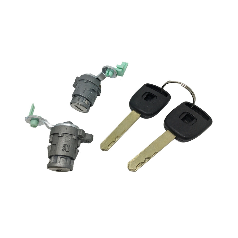 Left & Right Door Lock Cylinder With 2 Keys 72185-S9a-013 For Accord S2000 -V 72145-S73-003 72146 4851161970222