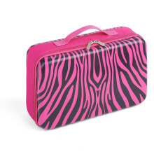 Badger Basket Étui de Voyage Chic Imprimé Animaux pour Poupées de Mode de 30 cm