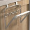Trash Bag Holder Hangable Bracket for Garbage Pouch Metal Kitchen Doors Folding Waste Can 4