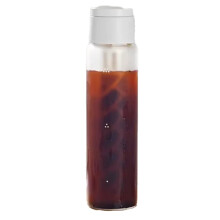 Cold Brew Coffee Maker with Frosted Glass, Built-in Filter and Cleaning Brush - Ideal for Smooth, Rich Home