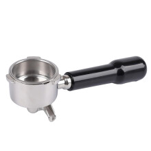 51mm Coffee Portafilter 3 Ears with Double Spout for Dedica EC680/EC685/EC785/EC820/EC850/EC860-ABS Handle